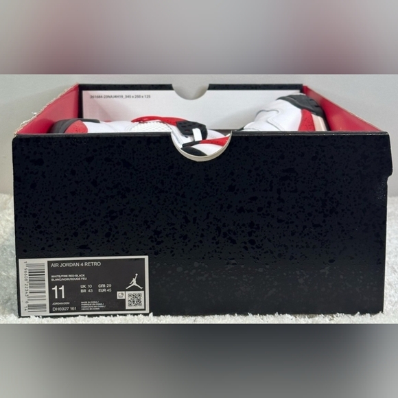 Jordan 4 Red Cement size 11 - Picture 5 of 6